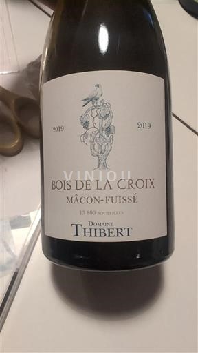 Burgundy Mâcon and Mâcon-Villages Domaine Thibert Bois de la Croix 2019