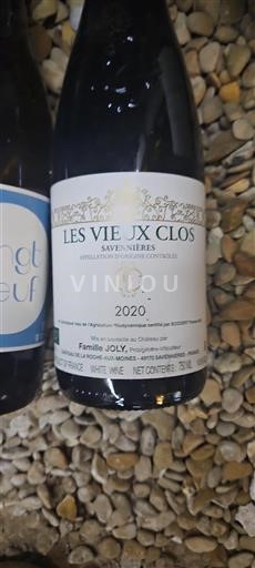 Loiredalen Savennières Famille Joly Les Vieux Clos 2020