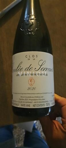 Loire Valley Unspecified Clos De La Coulée De Serrant 2020