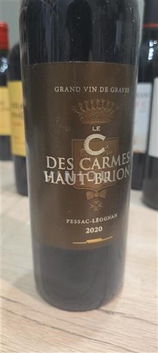 Bordeaux Pessac-Léognan Château Les Carmes Hautbrion 2020