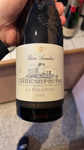 Údolí Rhôny Châteauneuf-du-Pape Pierre Amadieu La Paillousse 2022