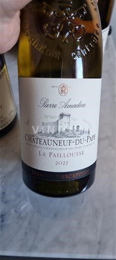 Rhône Valley Châteauneuf-du-Pape Pierre Amadieu La Paillousse 2022