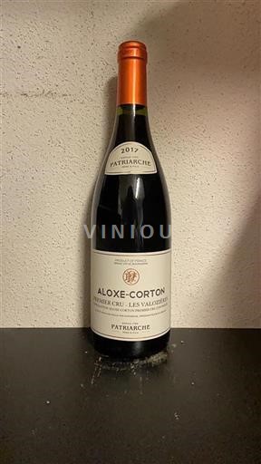 Borgoña Aloxe-Corton Premier Cru Patriarche Père & Fils Les Valozieres 2017