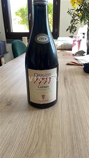 Rhône-dalen Cornas Cave De Tain Origine 1933 2018