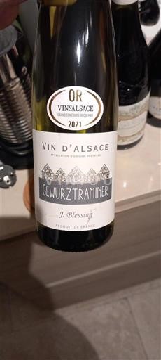 Alsace J. Blessing Gewurztraminer 2021