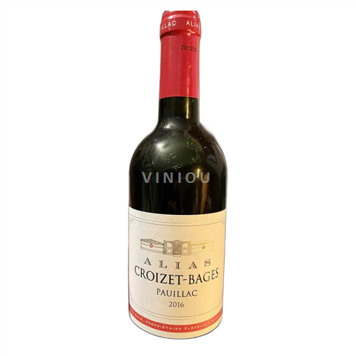 Bordeaux Pauillac Château Croizet-Bages Alias 2016