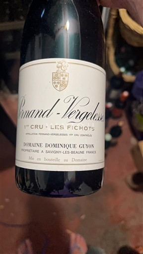 Burgundsko Pernand-Vergelesses Premier Cru Domaine Dominique Guyon Les Fichots 2018
