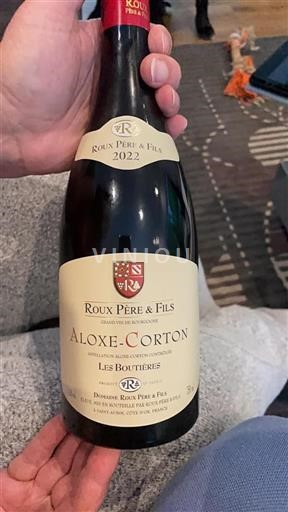 Borgogna Aloxe-Corton Roux Père & Fils Les Boutières 2022