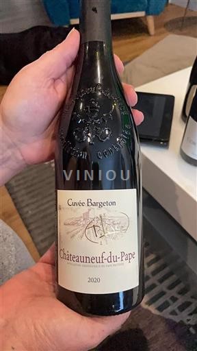Valle del Rodano Châteauneuf-du-Pape Cuvée Bargeton 2020