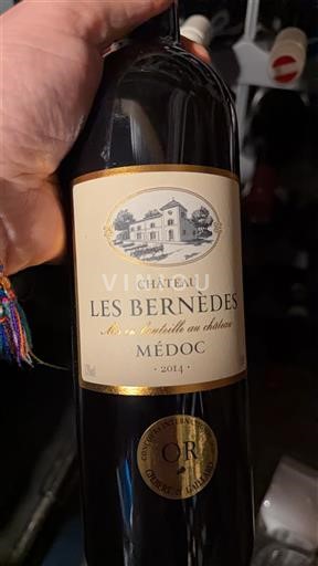 Bordeaux Médoc Château Les Bernèdes 2014