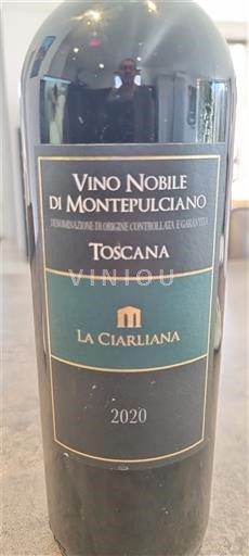 Toscana Vino Nobile di Montepulciano La Ciarliana 2020