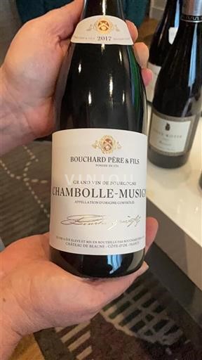 Borgoña Chambolle-Musigny Bouchard Père & Fils 2017