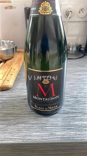Champagne Champagner Montaudon Blanc de Noirs Ohne Jahrgang