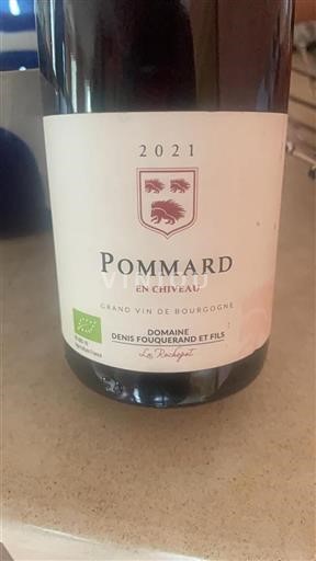 Bourgogne Pommard Domaine Denis Fouquerand Et Fils En Chiveau 2021