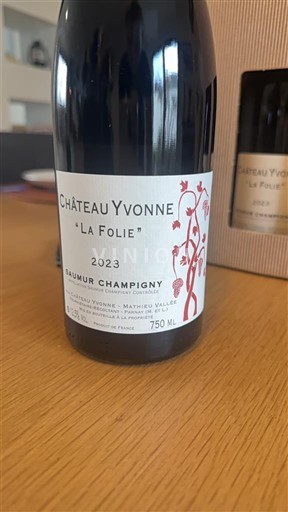 Loire-dalen Saumur-Champigny Château Yvonne La Folie 2023