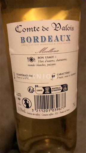 Bordeaux Comté De Valois 2023