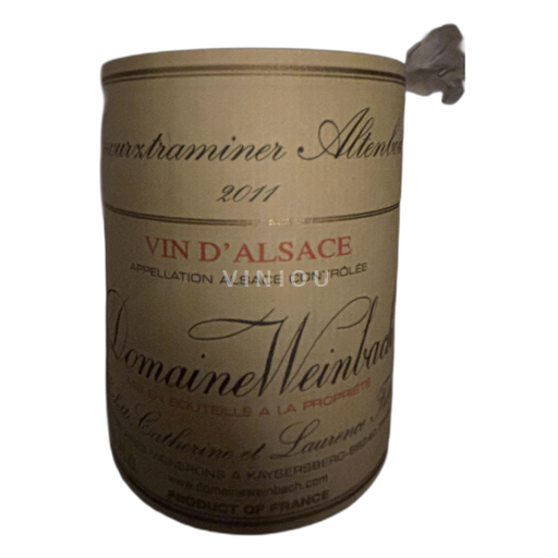 Alsácia Não especificado Domaine Weinbach Gewurztraminer Altenbourg 2011