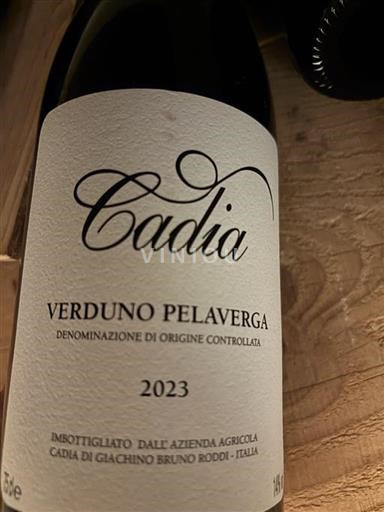 Piamonte Verduno Pelaverga Cadia 2023