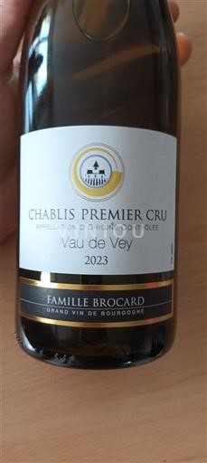Borgoña Chablis Premier Cru Premier Cru Famille Brocard Vau de Vey 2023