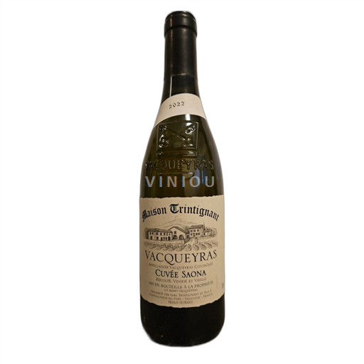 Rhône Valley Vacqueyras Trintignant Et Fils Saona 2022