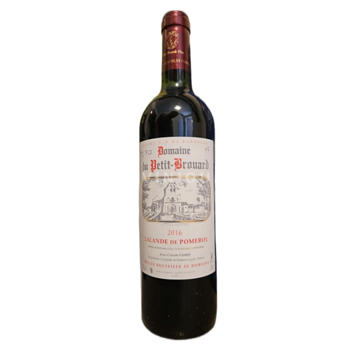 Bordeaux Lalande-de-Pomerol Domaine Petit Brouard 2016