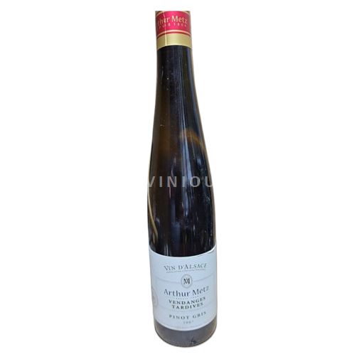 Alsace Pinot Gris Arthur Metz Vendanges Tardives 2007