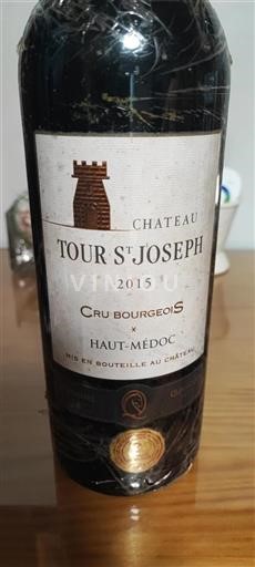 Burdeos Haut-Médoc Cru Bourgeois Château Tour St Joseph 2015