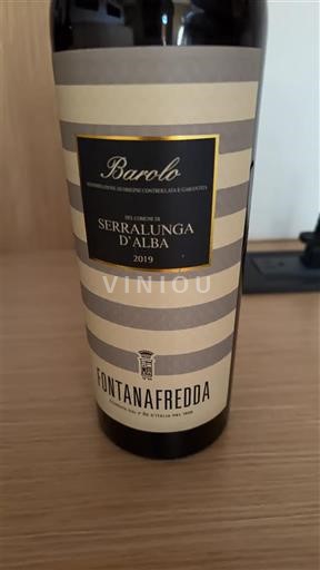 Pijemont Barolo Fontanafredda Serralunga d'Alba 2019