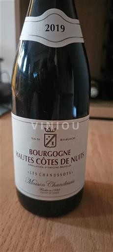 Borgoña Hautes Côtes de Nuits Maison Chandesais Les Chanussots 2019
