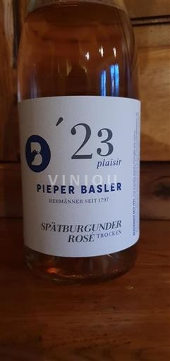 Rheingau Ni doloceno Pieper Basler plaisir 2023