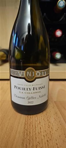 Borgonha Pouilly-fuissé Domaine Gilles Noblet La Collonge 2022