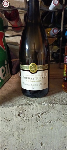 Bourgogne Pouilly-fuissé Domaine Gilles Noblet La Collonge 2022
