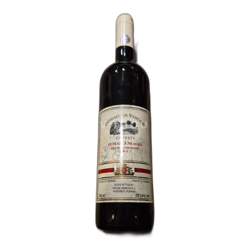 Romania Not Specified Domaine Vincon Feteasca neagra 2007