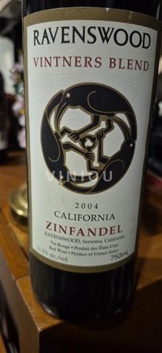 Californiske AVA'er Ikke specificeret Ravenswood Vintners Blend 2004