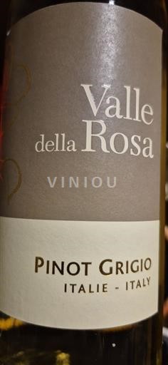 Vêneto Não especificado Valle Della Rosa Pinot Grigio Não Sazonado