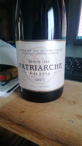 Bourgogne Crémant de Bourgogne Patriarche Père & Fils Ikke årgangsbestemt