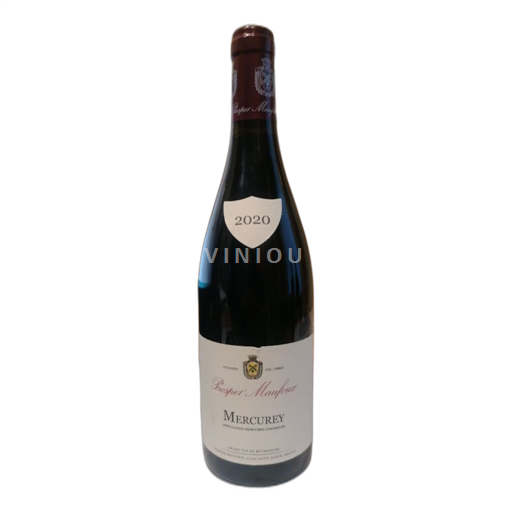 Vin Rouge sec Prosper Maufoux 2020 France Bourgogne Mercurey AOC