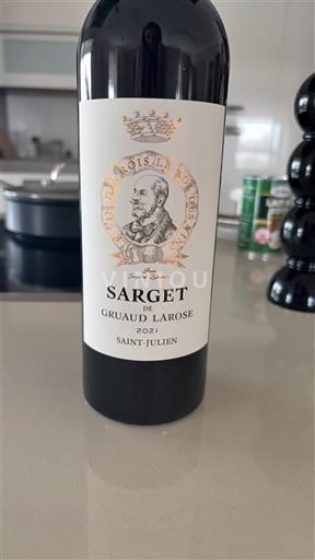 Bordeaux Saint-Julien Château Gruaud Larose Sarget de Gruaud Larose 2021