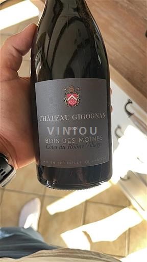Valle del Rodano Côtes-du-rhône-villages Château Gigognan Bois des Moines 2020