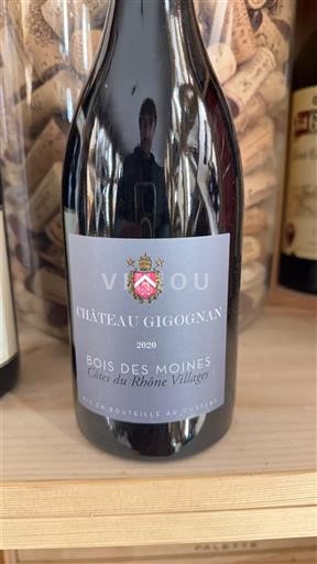 Rhônedalen Côtes-du-Rhône-Villages Château Gigognan Bois des Moines 2020