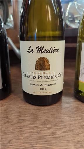 Borgogna Chablis Premier Cru Premier Cru Domaine La Meulière Montée de Tonnerre 2019
