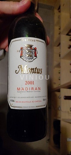 Sydvestfrankrig Madiran Château Montus 2001