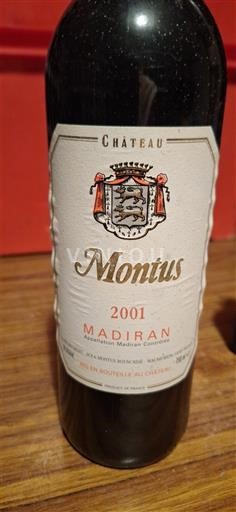 Sud-Ouest Madiran Château Montus 2001