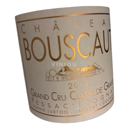 Burdeos Pessac-Léognan Château Bouscaut 2012