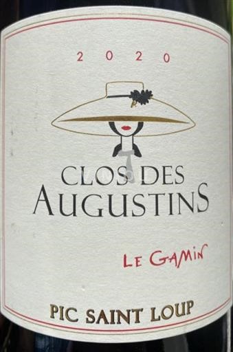 Langvedok Pic-saint-loup Clos Des Augustins Le Gamin 2020