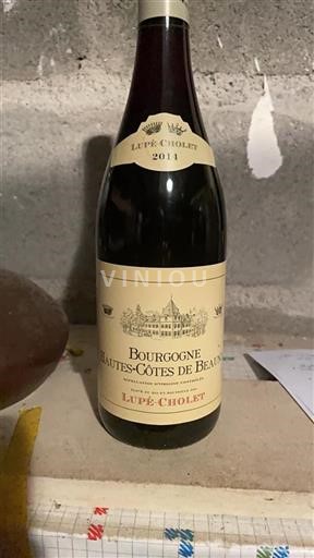 Bourgogne Hautes Côtes de Beaune Lupécholet 2014