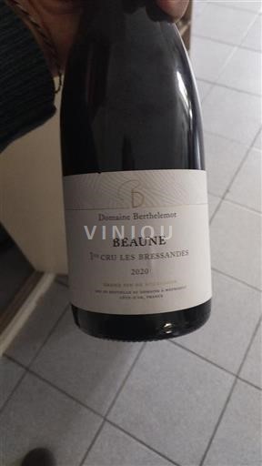 Burgund Nicht spezifiziert Premier Cru Domaine Berthelemot Les Bressandes 2020