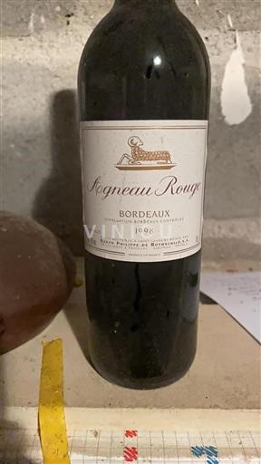 Burdeos Bordeaux Baron Philippe De Rothschild Agneau Rouge 1998