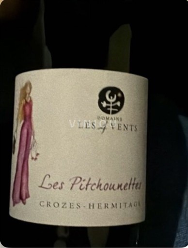 Thung lũng Rhône Crozes-hermitage Domaine Les 4 Vents Les Pitchounettes Không niên vụ