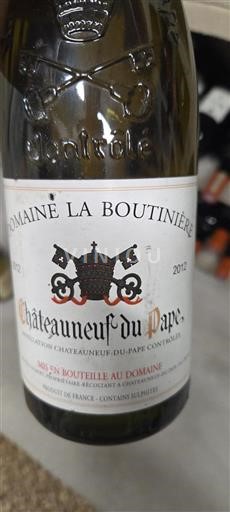Rhônetal Châteauneuf-du-Pape La Boutinière 2012